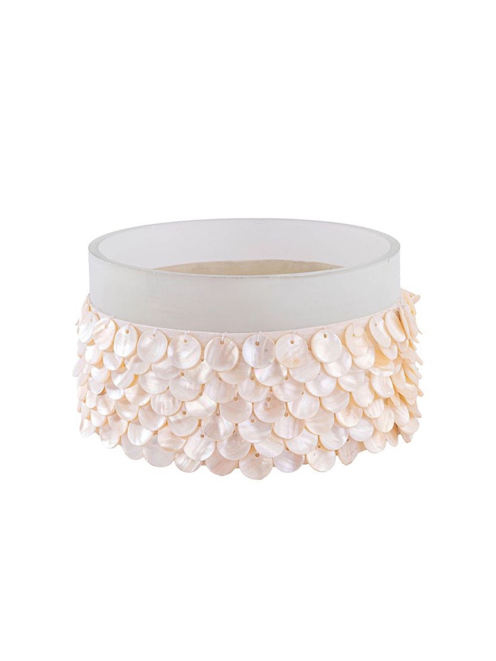 Decorative Mother of Pearl Seashell Bowl